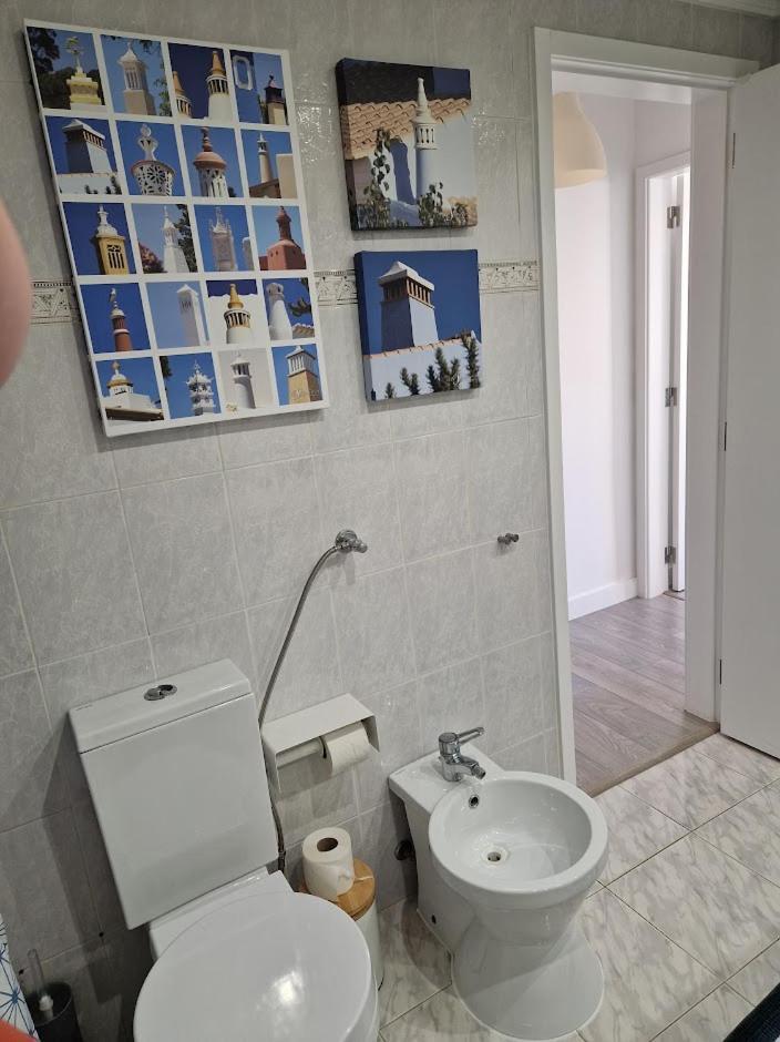 Apartamento T2 Palmeira Gale-Praia Da Gale Guia  Exteriör bild